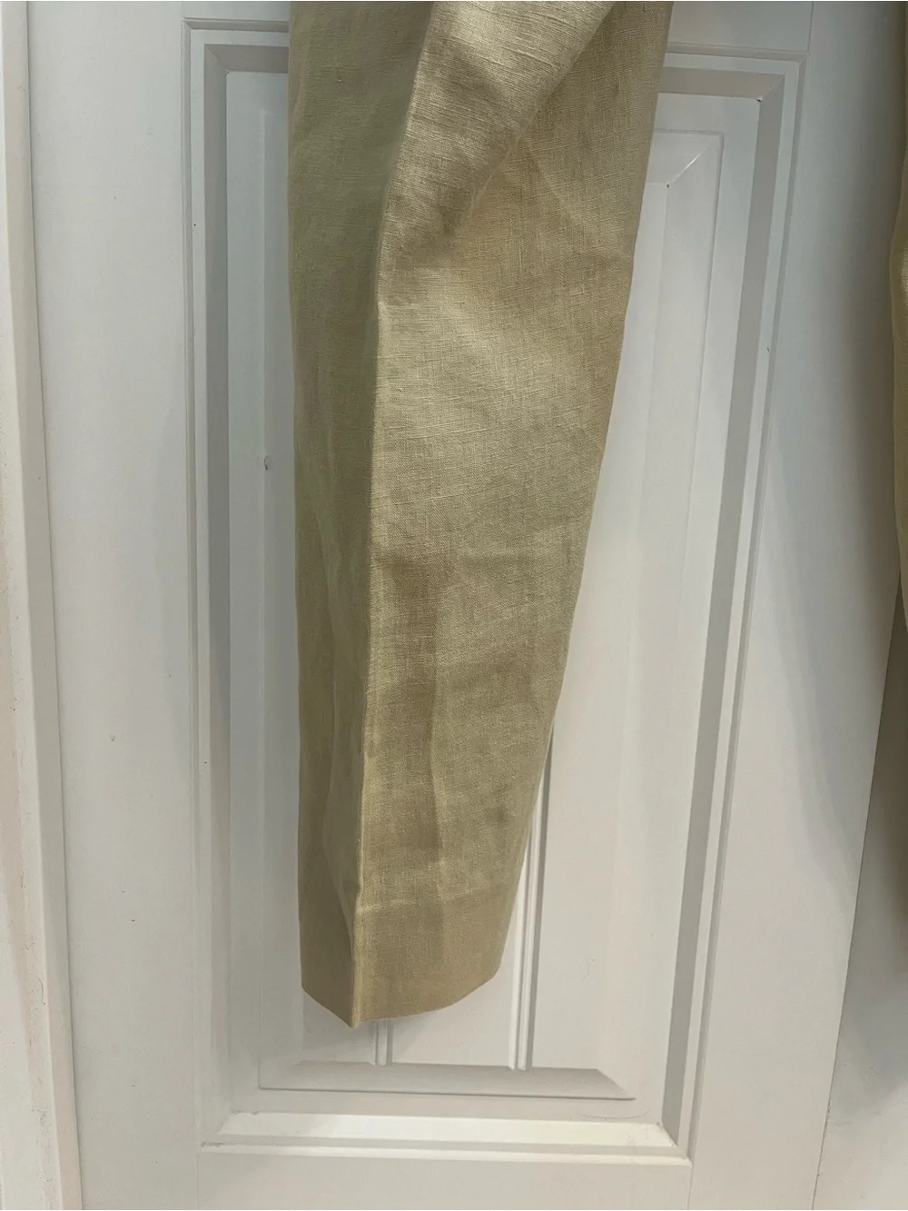 Calvin Klein Men's Pants Beige Linen 36R